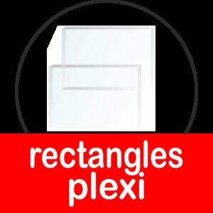 Rectangles plexiglass