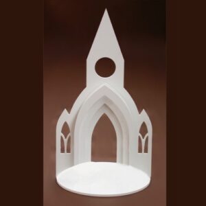 Eglise en pvc hauteur 40cm