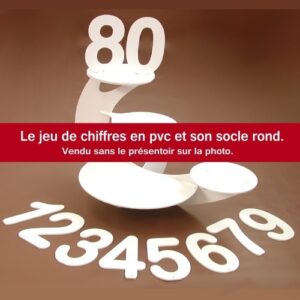 jeu de chiffres en pvc