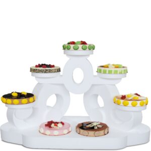 Présentoir gâteau polystyrène Caligula – 7 gâteaux