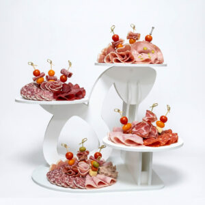 présentation buffet Champêtre | Présentoir Extra pour traiteur et gâteaux