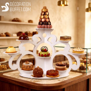 Présentoir Gâteau Hautes Loges – Support 10 Entremets