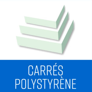 Carrés polystyrène