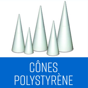 Cônes polystyrène