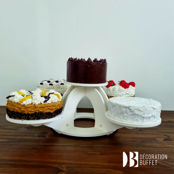 Support gâteau Cloche en PVC