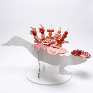 Présentoir buffet traiteur - Canard en PVC