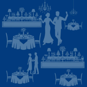 Présentoirs pour réceptions