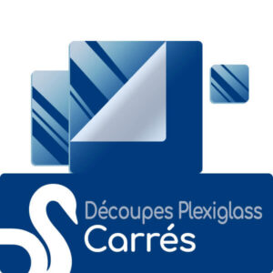 Découpe Carrés en plexiglass Standard et sur mesure