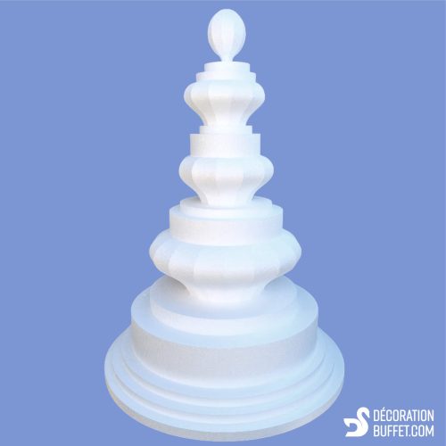 Gâteau en polystyrène sur mesure